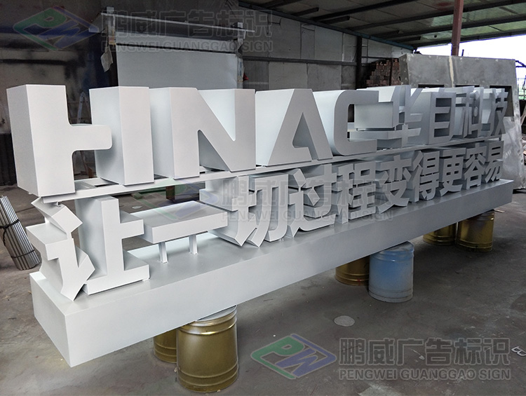 双面立体字